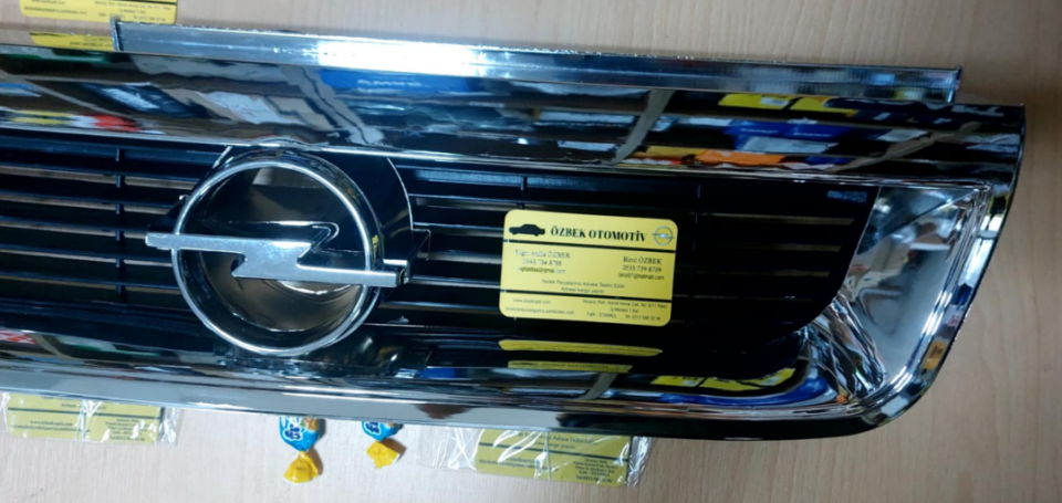 Opel Vectra A Panjur Armalı Krom Kaplama