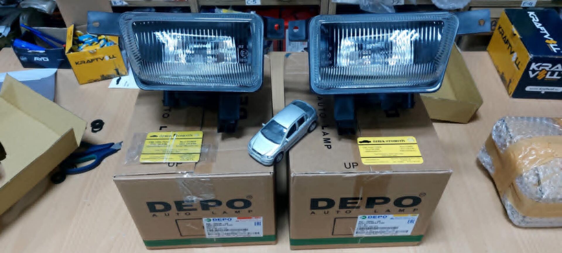 Opel Astra G Sis Farı Takımı (Sağ ve Sol) Depo Marka 6710010 6710012