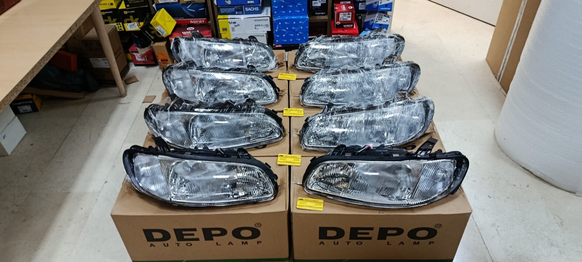 Opel Omega B 1 Far Takımı Depo Marka Sağ+Sol 1216340 1216341 95-98