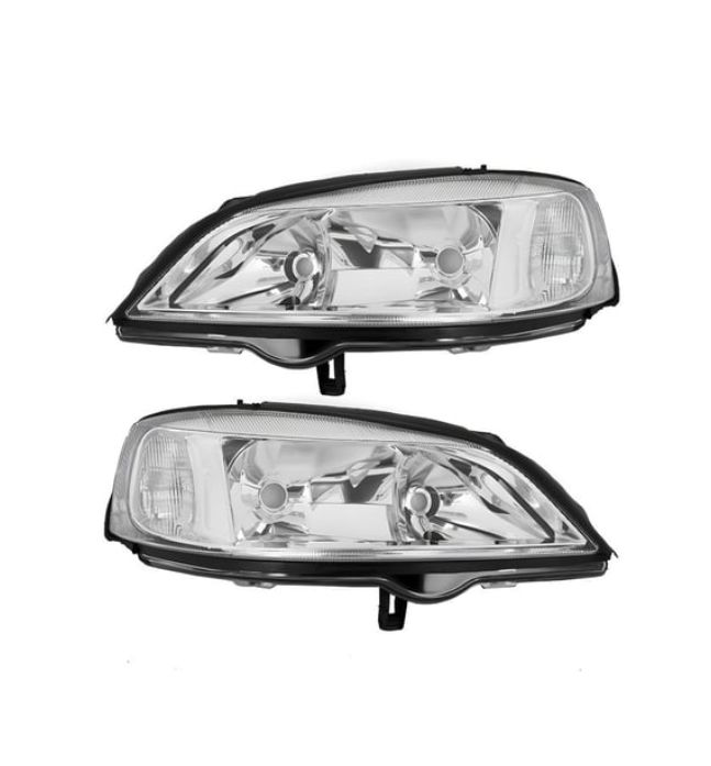 Opel Astra G Far Takımı (Sağ ve Sol) - Depo Marka Şeffaf Tip 1216156 1216157