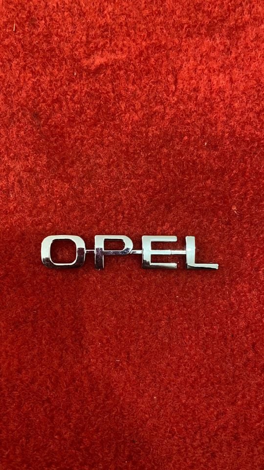Opel Yazılı Amblem