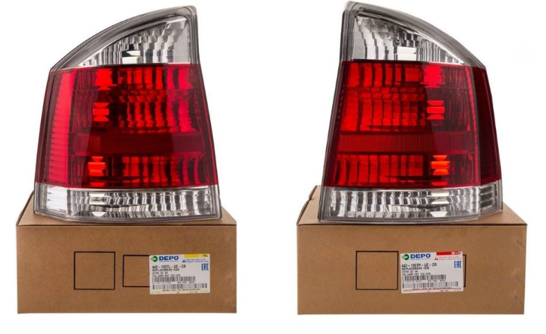 Opel Vectra C Beyaz Stop Takımı Sağ + Sol Depo Marka