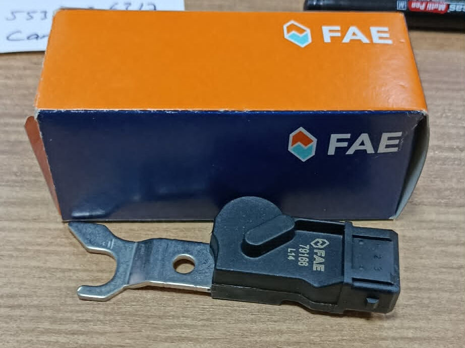 Opel Vectra A ve Vectra B X20XEV Eksantrik Sensörü (Orijinal FAE Kare Soket) 1238915 FAE