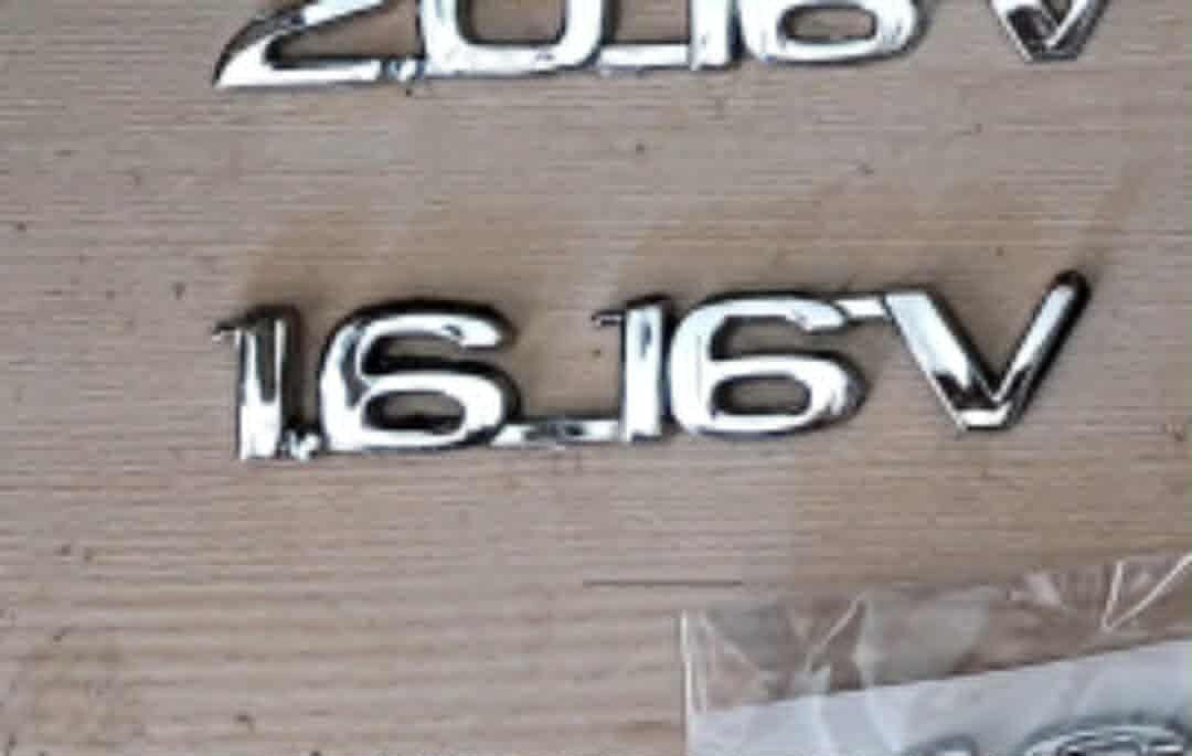 Opel 16 16V Yazı Arma Logo