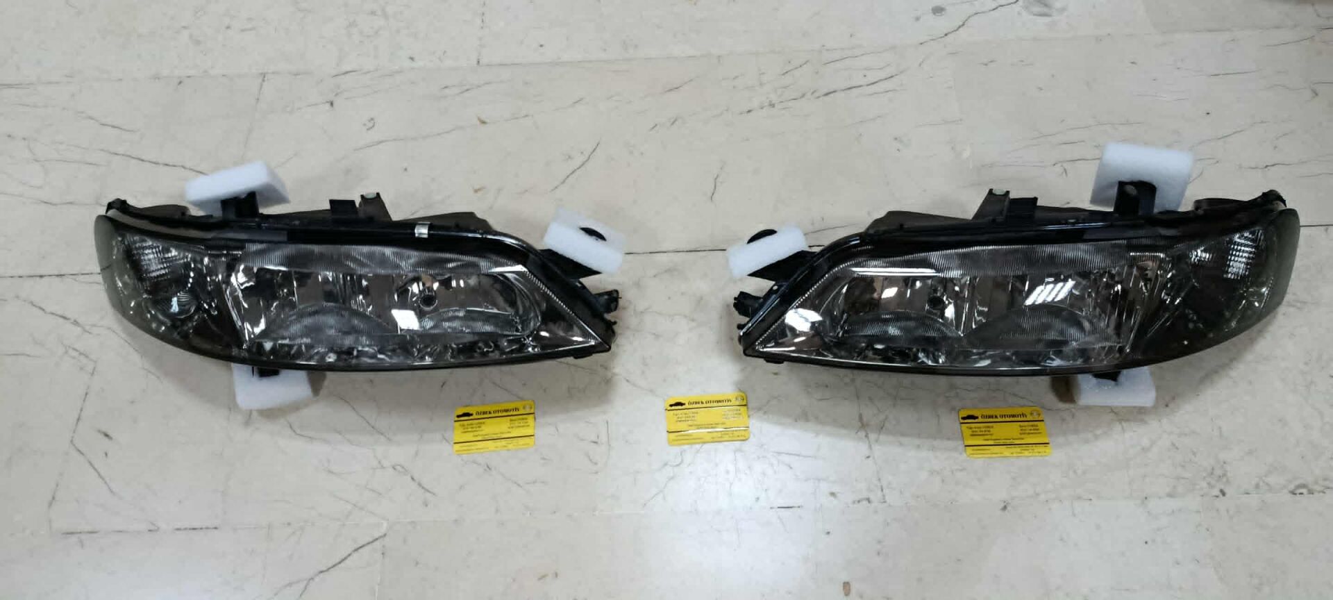 Opel Vectra B Makyajlı Far Takımı Füme Koyu Camlı 1216053 1216054