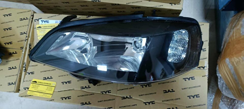 Opel Astra G Füme Siyah Far Takımı Tyc Marka Sağ+Sol 1216288 1216289