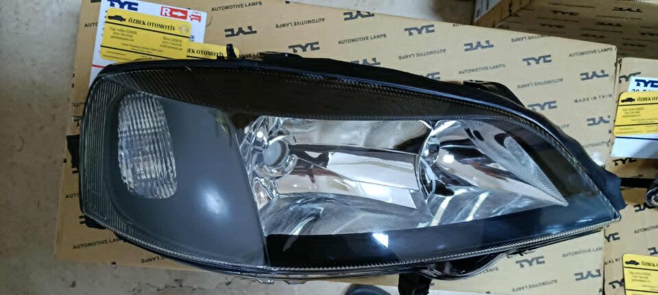 Opel Astra G Füme Siyah Far Takımı Tyc Marka Sağ+Sol 1216288 1216289