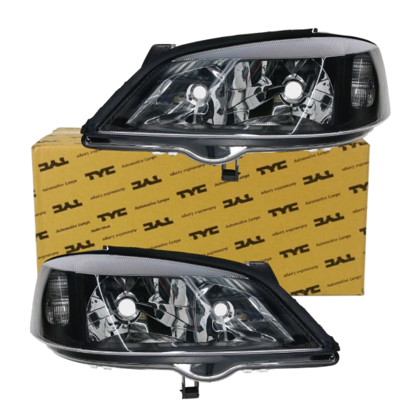 Opel Astra G Füme Siyah Far Takımı Tyc Marka Sağ+Sol 1216288 1216289