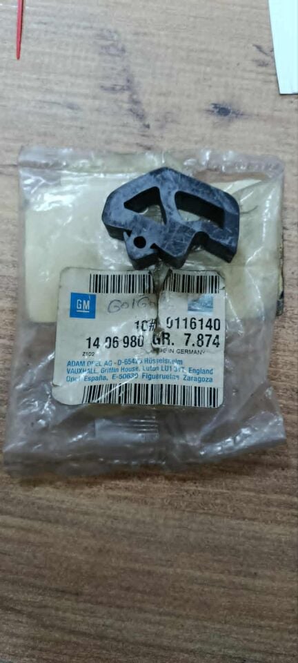 Opel Astra G Vectra B Kaput Denge Takozu Lastiği Orijinal 1160700