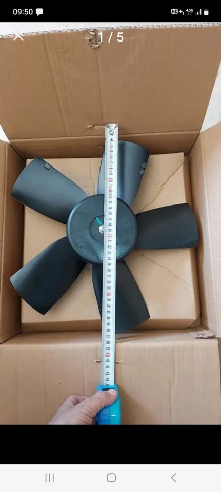 Opel Astra F, Vectra A, Omega B 5 Kanat 2 Fişli Fan Motoru