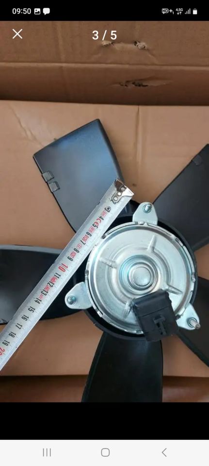 Opel Astra F, Vectra A, Omega B 5 Kanat 2 Fişli Fan Motoru