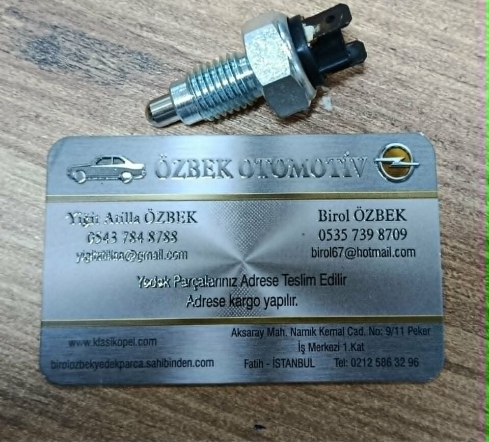 Opel Ascona C, Kadett D, E, Corsa A Geri Vites Müşürü