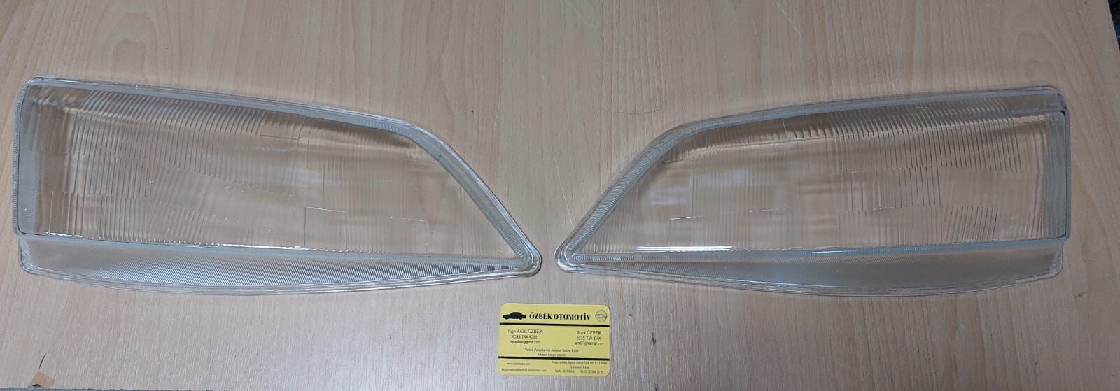 Opel Vectra B Far Camı Makyajsız Takım 1216528 CAM 1216527 CAM