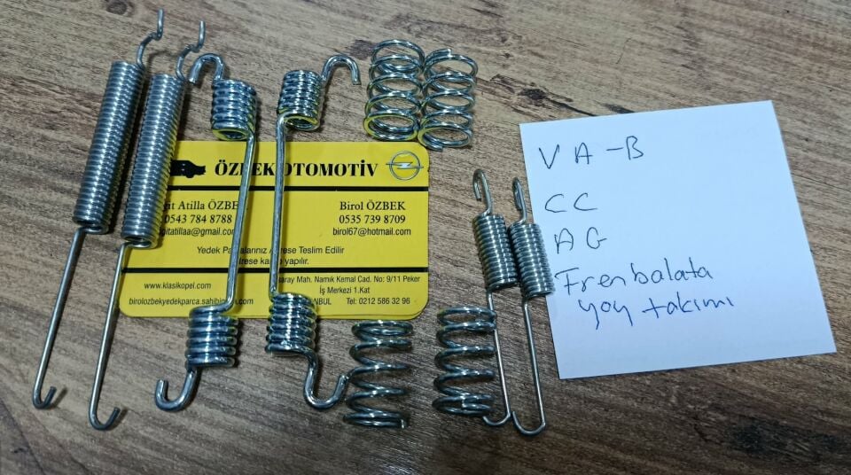 Opel Kadett E Ascona C Vectra A Fren Balata Yay Takımı