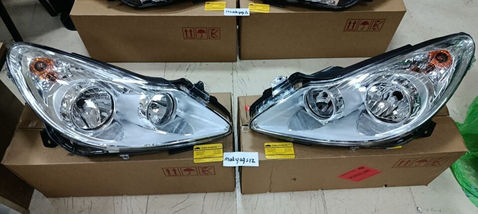 OPEL CORSA D 07-10 FAR SAĞ KROM 1216188