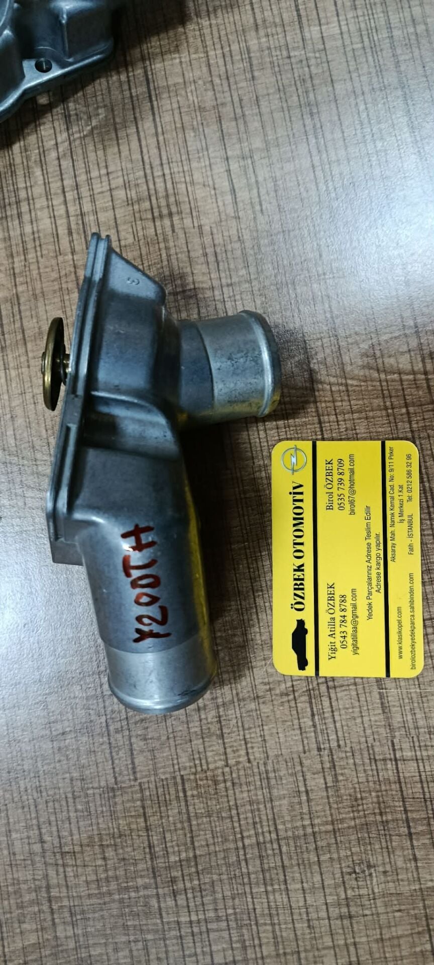 Opel Y20DTH Motor  Vectra B C Astra G 20 DTİ Zafira A Signum Orjinal GM Termostat 24414452 Y20Dth X20Dtl Motor    6338004 -  24414452