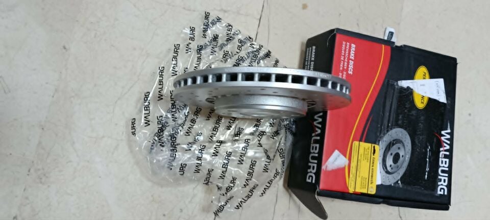 Opel Vectra A B Astra F  Ön Hava Soğutmalı  Performans Delikli Walburg Fren Diski Kaplamalı Delikli Fren Diski 4 Bijon 256X24X60X41 569042 569001