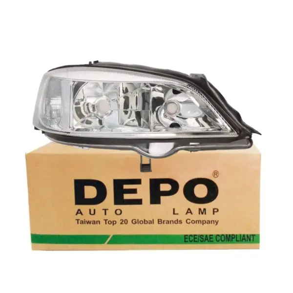 Opel Astra G Far Takımı  Sağ - Depo Marka Şeffaf Tip 1216156