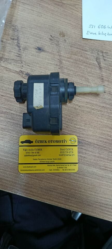 Opel Omega A Far Mesafe Ayar Motoru Bosch Orijinal 90355256 - 1207132