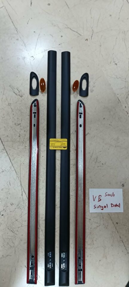 Opel Vectra B Kapı Çıtası Set Sinyalli Arkası metal destekli
