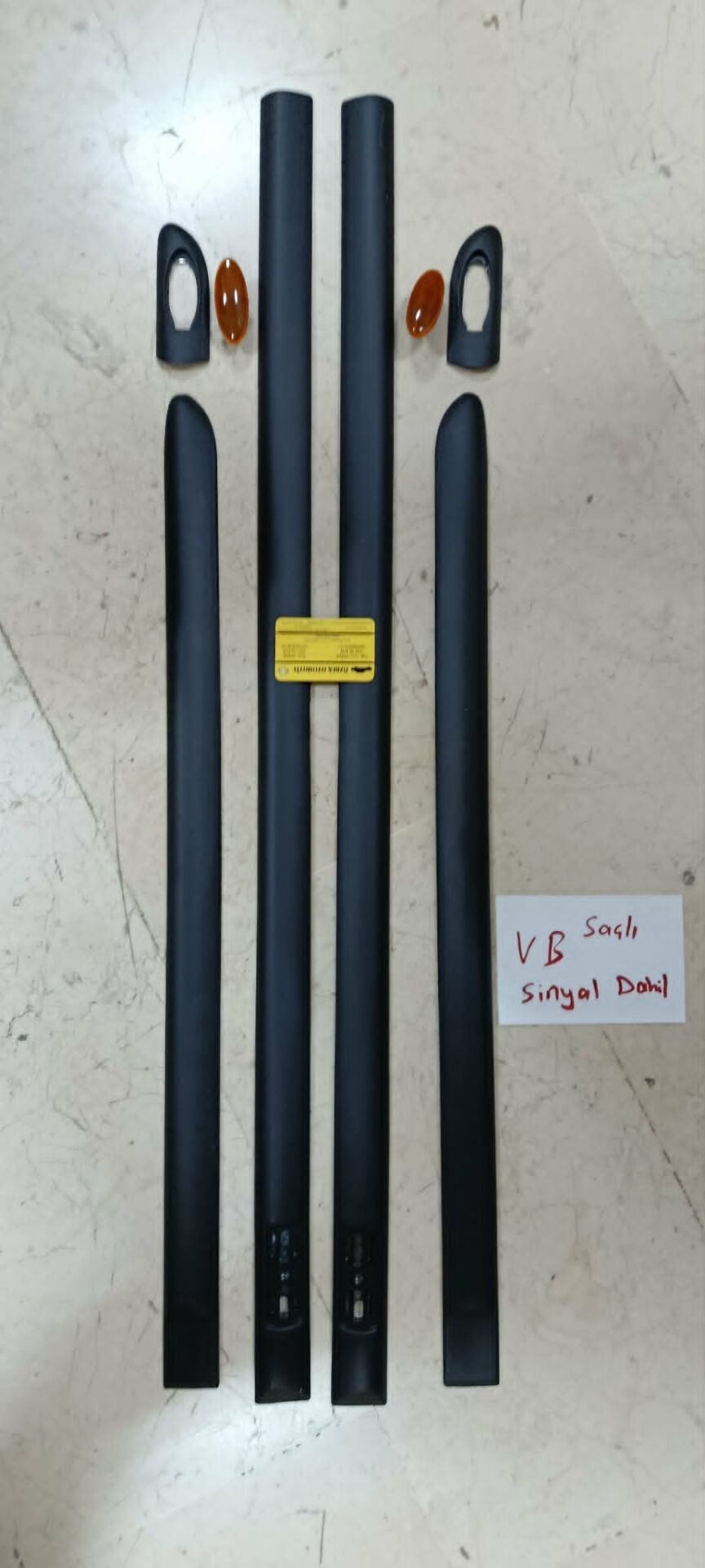 Opel Vectra B Kapı Çıtası Set Sinyalli Arkası metal destekli 5171146 5171148 172025  5172147