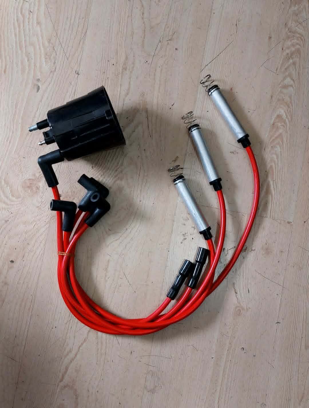 Opel Kadett E Ascona C 1.3 1.6 Vectra A Astra F 1.6 Buji Kablosu Delco Tipi 8 MM Performans Kırmızı Kablo