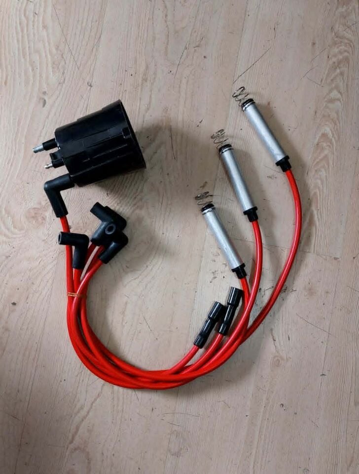 Opel Kadett E Ascona C 1.3 1.6 Vectra A Astra F 1.6 Buji Kablosu Delco Tipi 8 MM Performans Kırmızı Kablo