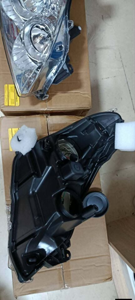 Opel Astra H Far Takımı Siyah Zeminli 1216561 1216562 Piano Black Füme