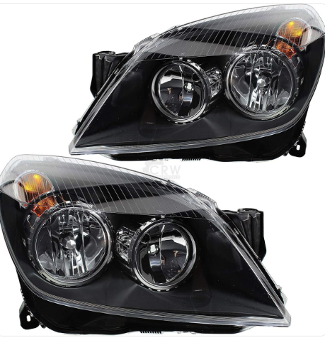 Opel Astra H Sol Far 04+ Siyah Zeminli 1216561 S Piano Black