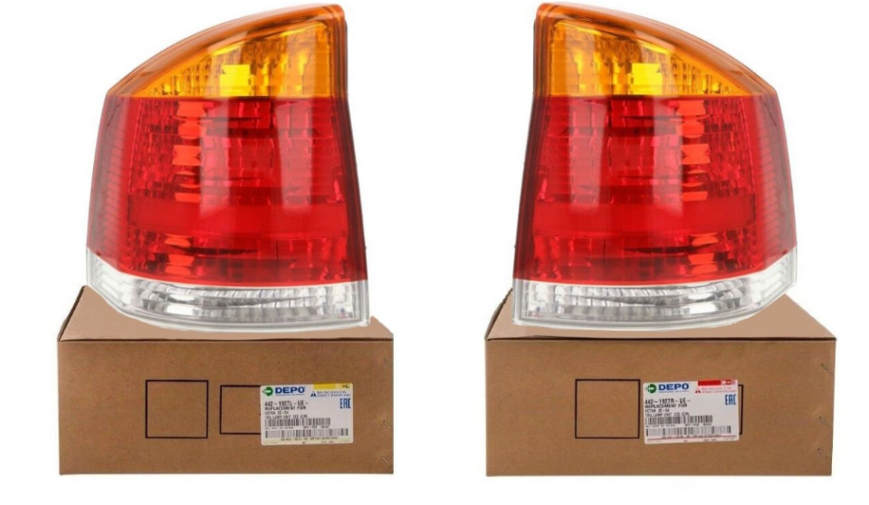 Opel Vectra C Stop Takımı Sağ Sol Sarı-Depo Marka