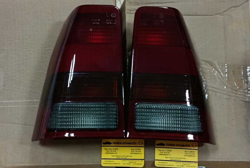 Opel Kadett E Hb Stop Takımı Sağ Sol Füme Orijinal Yorka