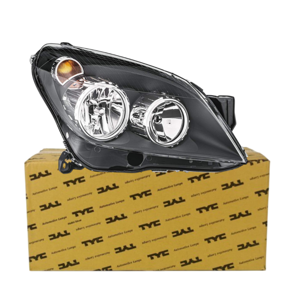 Opel Astra H Sağ Far 04+ Siyah Zeminli 1216562 S TYC Marka