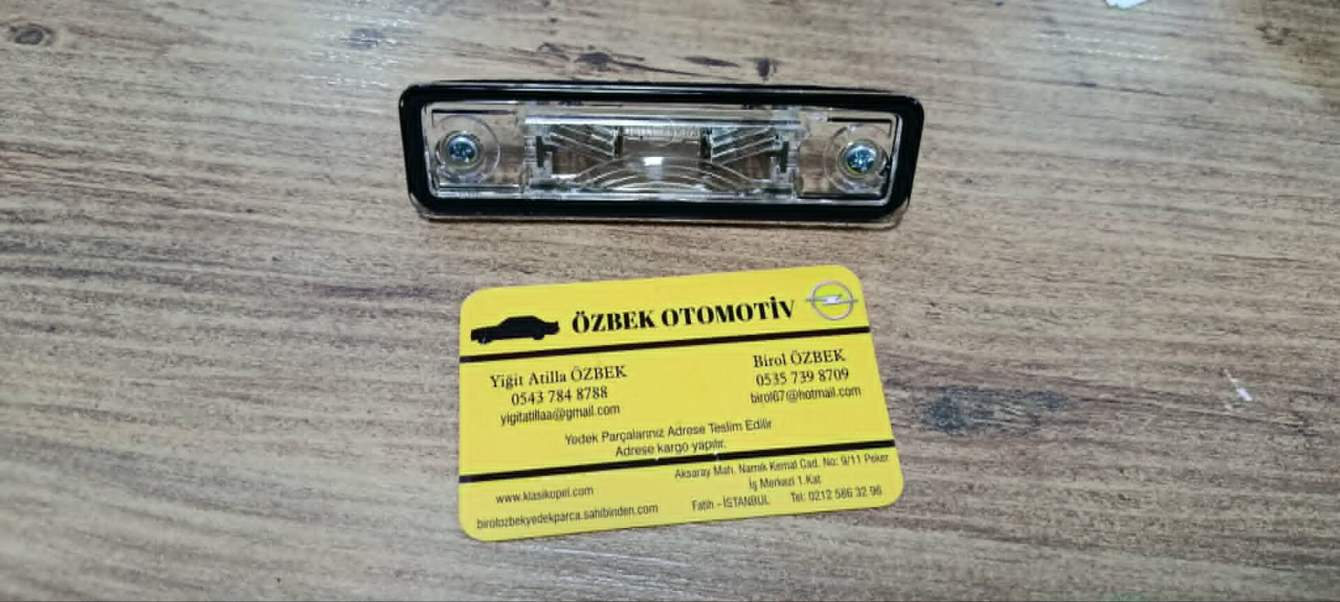 Opel Vectra B Combo C Corsa C Astra H Plaka Lambası TYC Marka 90213642