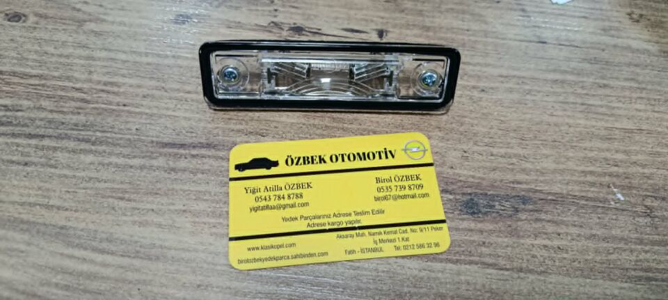Opel Vectra B Combo C Corsa C Astra H Plaka Lambası TYC Marka 90213642