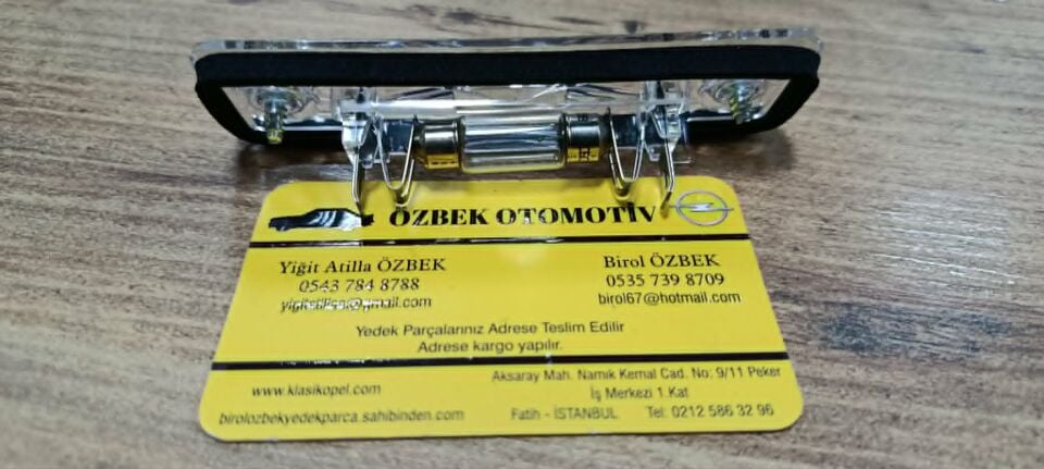 Opel Vectra B Combo C Corsa C Astra H Plaka Lambası TYC Marka 90213642