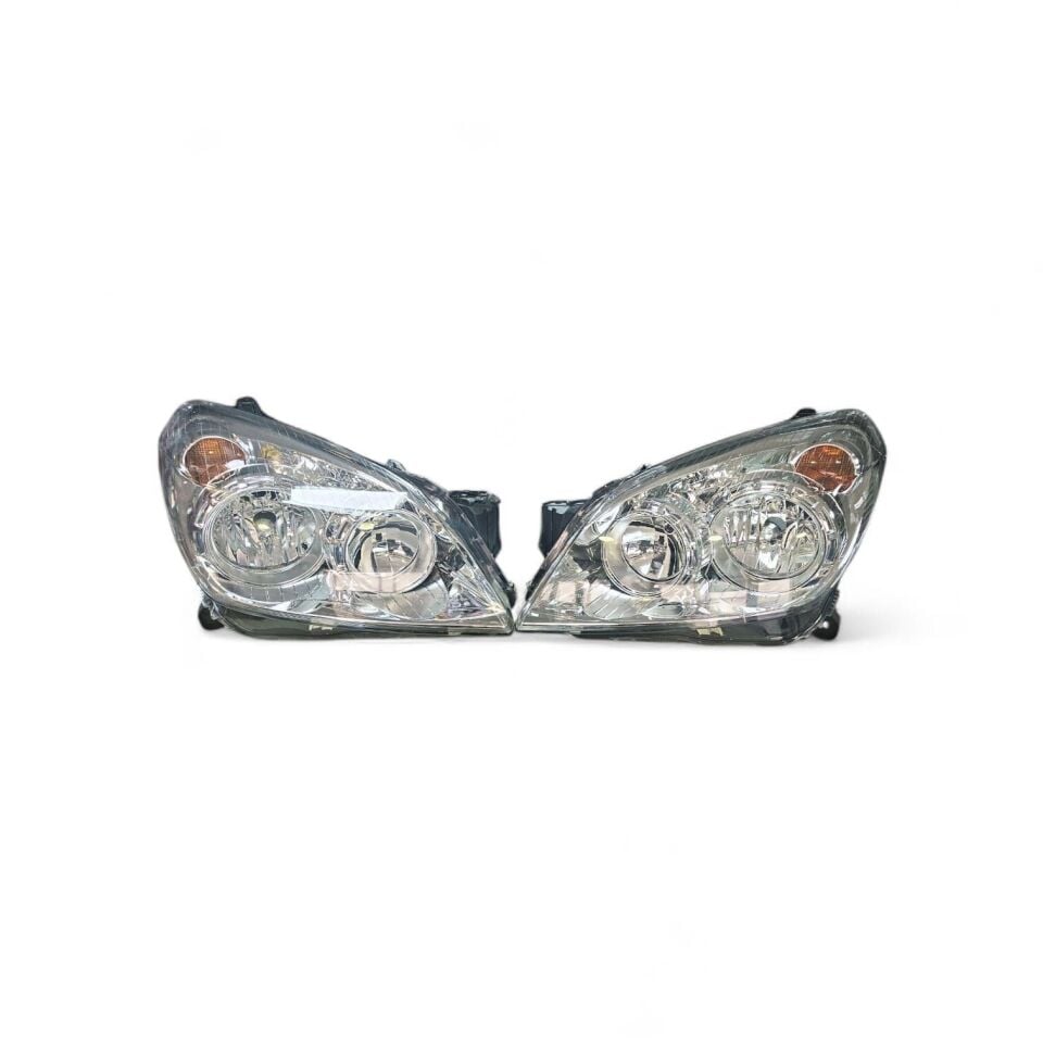 Opel Astra H Sağ Sol Far Kromlu  Takım İthal  Marka 1216659 1216660