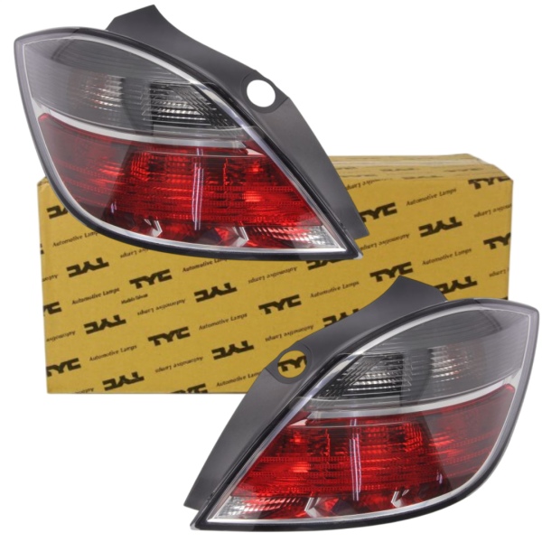 Opel Astra H 2007 Den Sonrası Füme Stop Lambası Takımı 5 kapı TYC Marka 1222355 1222356