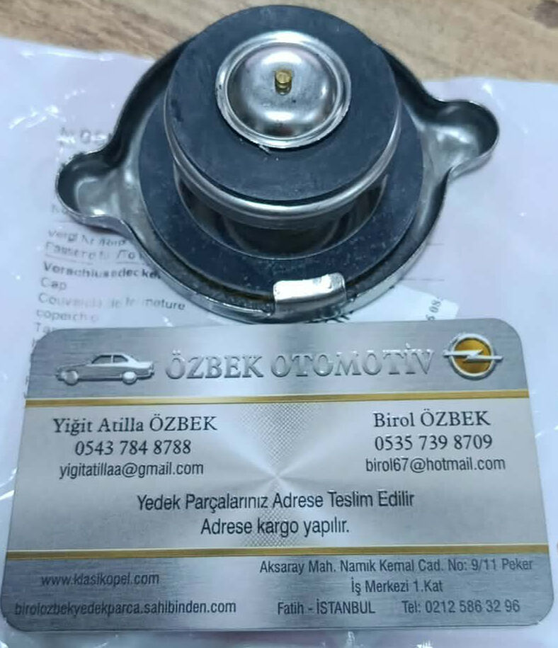Opel Ascona B Manta B Kadett C Rekord Radyatör Su Kapağı