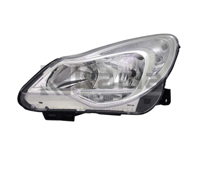 Opel Corsa D Sol far  Makyajlı  Elektrikli Krom 2011-