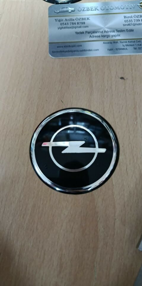 Opel Logolu Vectra A Astra Corsa Zafira Omega  Jant Arması   54mm
