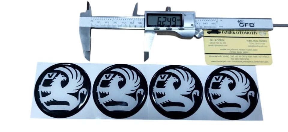 Opel Astra F G  Vectra A B İçin Vauxhall Jant Bagaj Arma  Adet Fiyattır