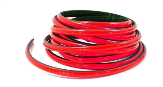 OPEL Vectra A GT İçin Kırmızı Tampon Şeridi 1 metre fiyatıdır Tampon Çıtası