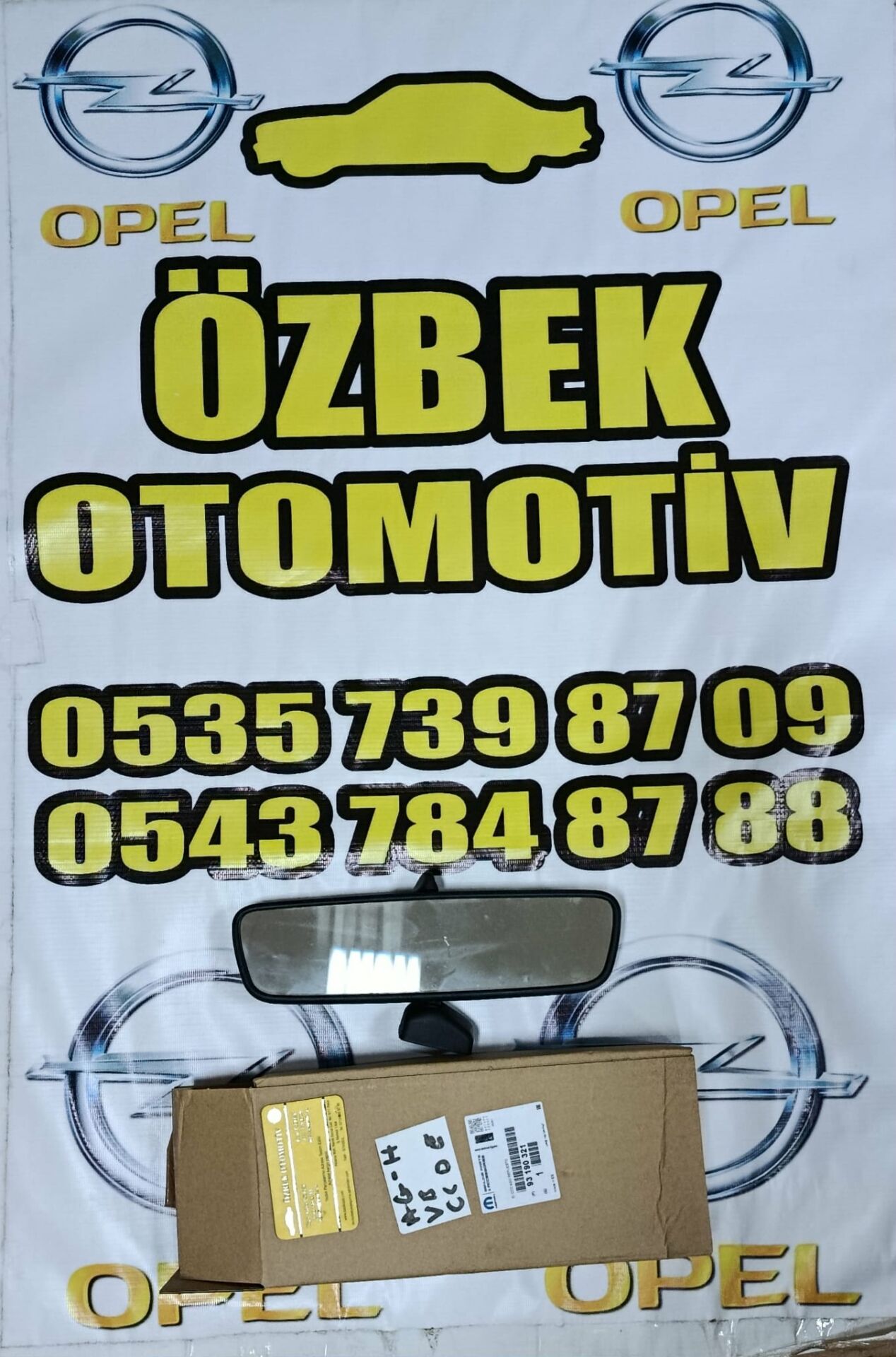 Opel Astra G Vectra B  Corsa C D Astra H iç dikiz aynası Orjinal GM 93190321