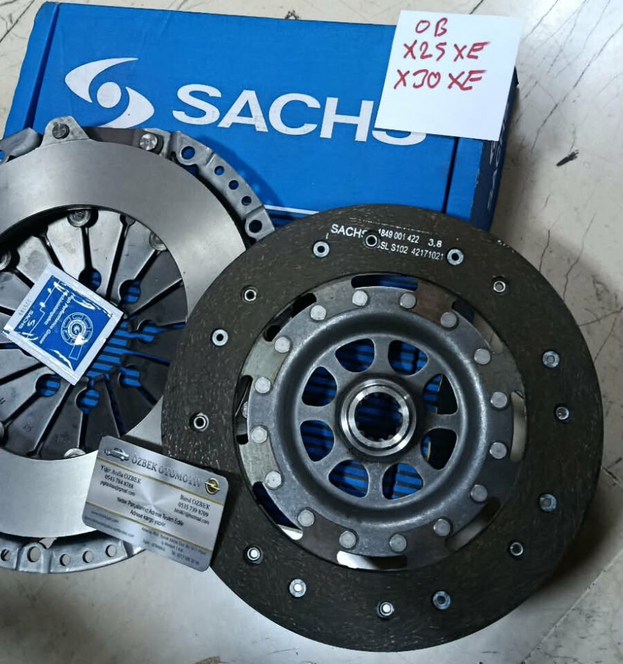OPEL OMEGA B V6 MOTOR X25XE X30XE 2.5D SACHS BASKI BALATA DEBRİYAJ SETİ. BİLYA SETTE YOKTUR