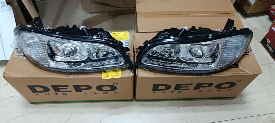 Opel Omega B Far Takımı Mercekli tip 99-02 arası kasa Depo Marka