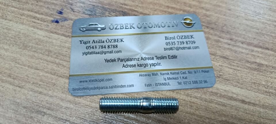 Opel Vectra A Vectra B  Egzoz Manifoldu Saplaması Ascona C, Astra F, Astra G, Zafira A, Calibra, Frontera A, Frontera B, Kadett E, Omega A, Omega B, Senator B, Signum, Sintra, Vectra A, Vectra B, Vectra C    850741   90106924