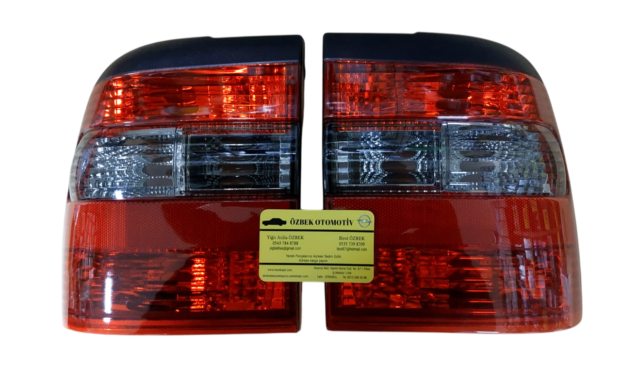 Opel Vectra A Kristal Stop Takımı Füme Kristal