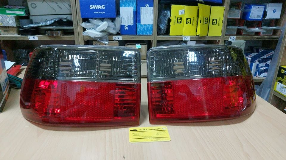 Opel Astra F Hb Kristal Füme Stop Takımı Sağ+Sol Film Kaplamalı
