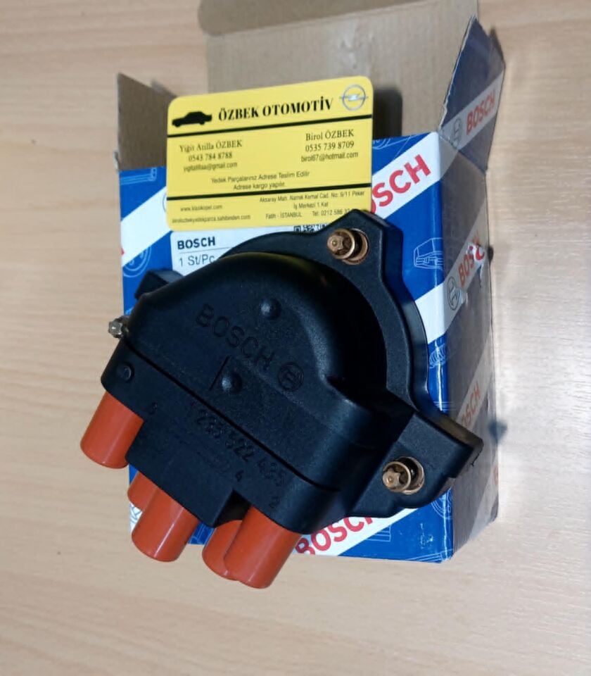 Opel Astra F, Frontera A Omega A,B  Vectra A Distribütör  Kapağı Orjinal Bosch 1211270 1235522435